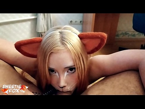 ❤️ Кицунэ заглотить хуй и сперма в рот ❌ Видео ебли на нашем сайте vbdsm.ru